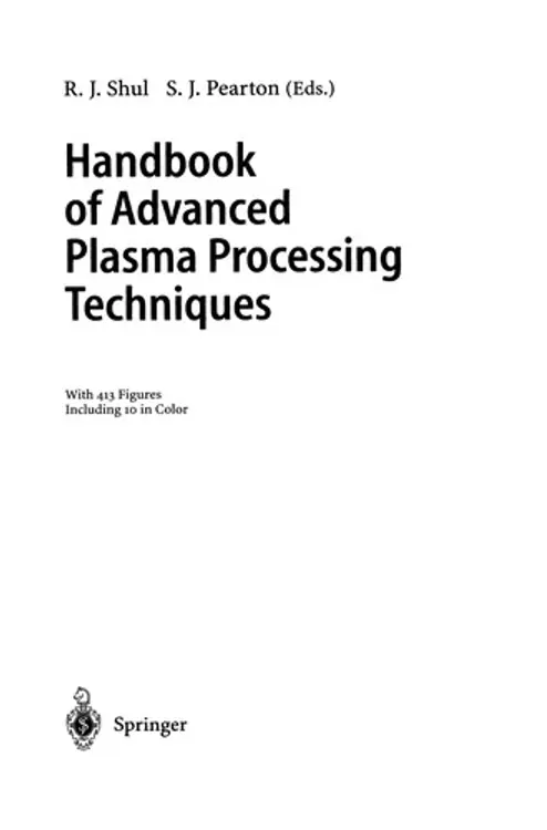 Handbook of Advanced Plasma Processing Techniques cover