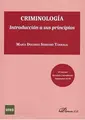 Cover image for Criminología. Introducción a sus principios