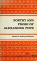 Cover image for Poetry and prose of Alexander Pope