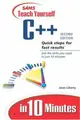 Cover image for Sams Teach Yourself C++ in 10 Minutes (2nd Edition)
