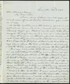 Cover image for [Letter to] Hon Horace Mann.- my dear sir