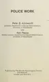 Cover image for Police work