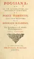 Cover image for Poggiana