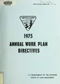 Cover image for Annual work plan directives