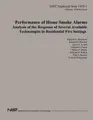 Cover image for Performance of Home Smoke Alarms Analysis of the Response of Several Available Technologies in Residential Fire Settings