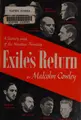 Cover image for Exile's Return by Malcolm Cowley by Malcolm Cowley by Malcolm Cowley