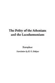 Cover image for The Polity Of The Athenians And The Lacedaemonians
