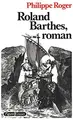 Cover image for Roland Barthes, roman