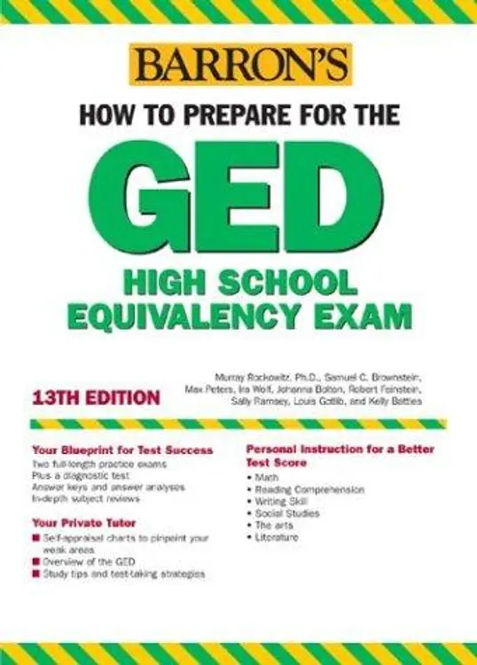 How to Prepare for the GED (Barron's How to Prepare for the Ged High School Equivalency Exam (Book Only)) cover