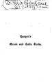 Cover image for Cato major sive De senectute: sive, De senectute,-Laelius sive, De amicitia,-et, Epistolae selectae