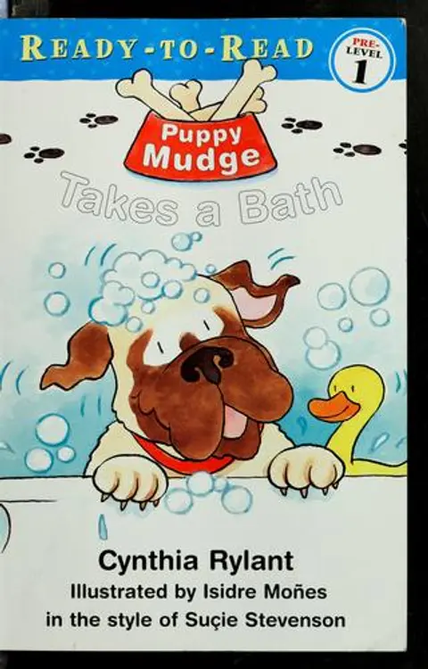 Puppy Mudge takes a bath cover