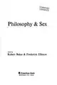 Cover image for Philosophy and Sex