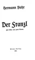Cover image for Der Franzl: Fünf Bilder eines guten Mannes
