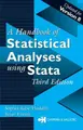 Cover image for Handbook of Statistical Analyses Using Stata, Third Edition