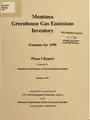 Cover image for Montana greenhouse gas emissions inventory