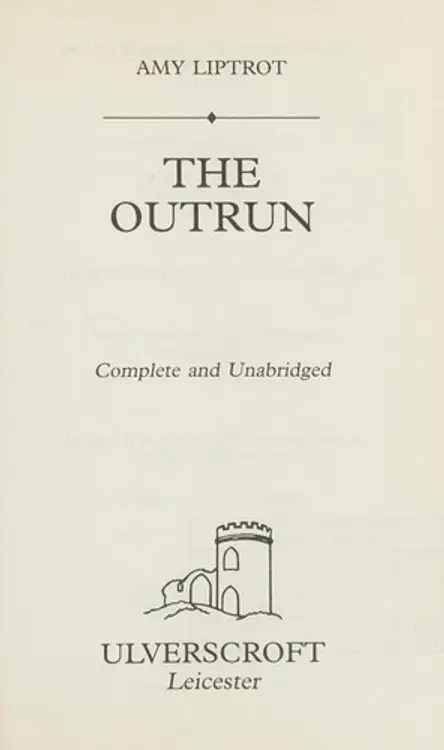 The outrun cover