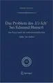 Cover image for Das Problem des ,Ur-Ich' bei Edmund Husserl