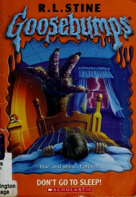Goosebumps: Don't Go To Sleep! (Goosebumps) cover