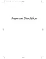 Cover image for Reservoir simulation