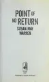 Cover image for Point of no return