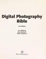Cover image for Digital photography bible