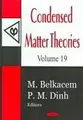 Cover image for Condensed Matter Theories (Condensed Matter Theories, Vol 3) (Condensed Matter Theories)