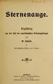 Cover image for Sternenauge
