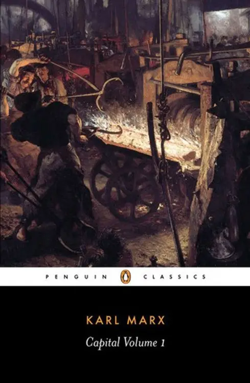 Capital: a critique of political economy cover