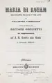 Cover image for Maria di Rohan