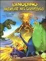 Cover image for Cinque amici contro T-Rex-La pioggia di pietre bollenti. Dinodino. Avventure nel giurassico