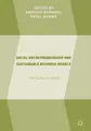Cover image for Social Entrepreneurship and Sustainable Business Models