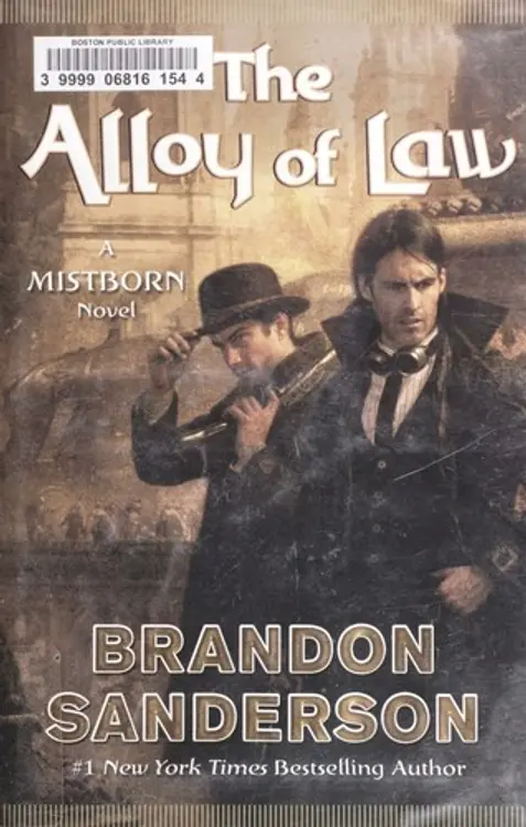 The Alloy of Law: a Mistborn novel cover