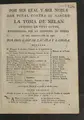 Cover image for Por ser leal y ser noble dar puñal contra su sangre, La toma de Milán