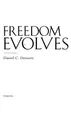 Cover image for Freedom evolves