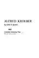 Cover image for Alfred Kroeber.