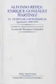 Cover image for Alfonso Reyes/e.gonzalez Mtz. (Letras Mexicanas)
