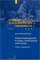 Cover image for Wahrnehmungsrecht in Polen, Deutschland und Europa