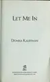 Cover image for Let me in