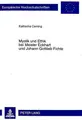 Cover image for Mystik und Ethik bei Meister Eckhart und Johann Gottlieb Fichte