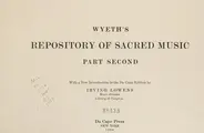 Cover image for Wyeth's Repository of sacred music, Part second