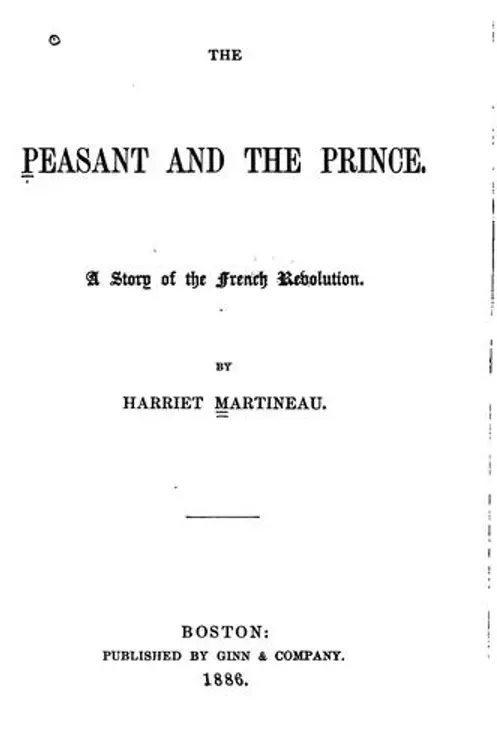 The peasant and the prince.: A story of the French revolution. cover