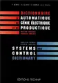 Cover image for Dictionnaire d'automatique de génie électrique et de productique