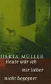 Cover image for Heute wär ich mir lieber nicht begegnet