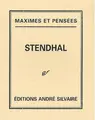 Cover image for Stendhal maximes et pensees