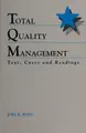 Cover image for Total quality management