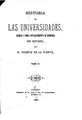 Cover image for Historia de las universidades, colegios y demás establecimientos de enseñanza en España...