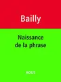 Cover image for Naissance de la phrase