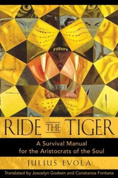 Ride the tiger: a survival manual for the aristocrats of the soul cover