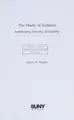 Cover image for The study of Judaism
