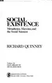 Cover image for Social existence